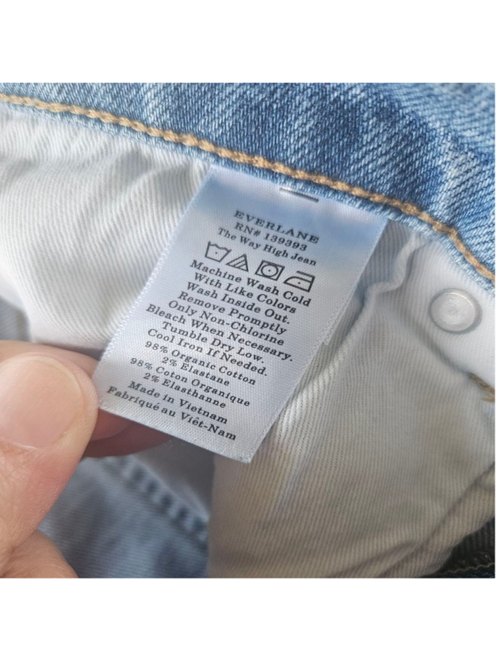 Everlane The Way-High Jean Size 28 - Picture 5 of 7